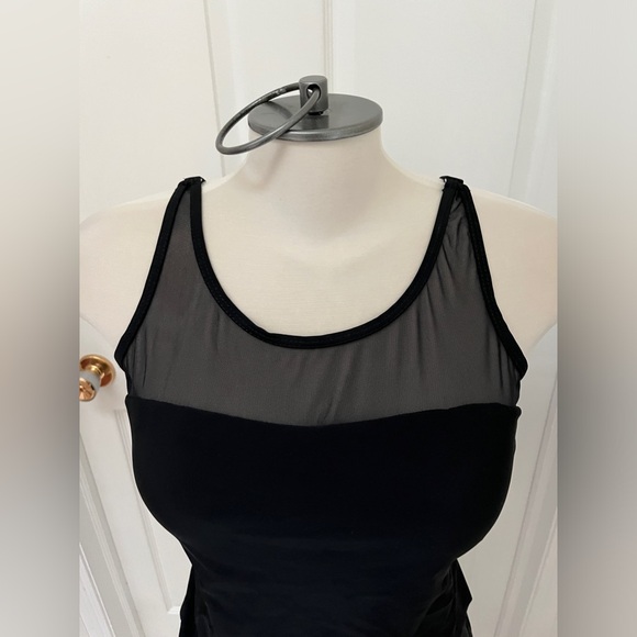 Tankini top, black size X-Large - Picture 4 of 5